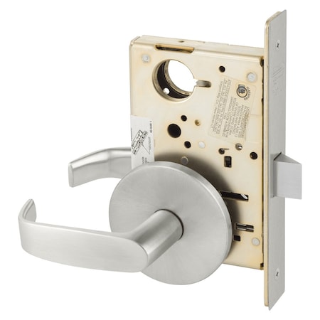 Sargent Grade 1 Passage or Closet Mortise Lock, L - Lever, L - Rose, Field Reversible, ASA Strike, Satin Sta 8215 LL 32D